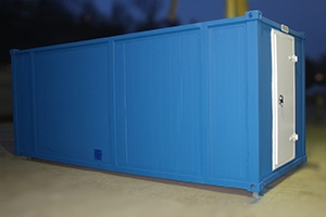 Фотографии блок-контейнера для генератора производства компании Kron Investment Group