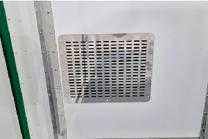 Вентилляционная решетка автономного подогревателя из нержавеющей стали