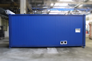 Фотография блок-контейнера для ДГУ 458 кВт общий вид