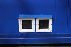 Вентиляционные решетки блок-контейнера