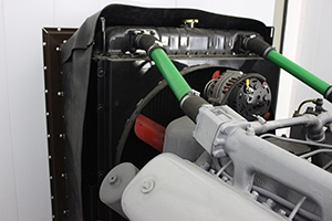 Фото радиатора системы охлаждения контейнера для ДГУ 200кВт ЯМЗ