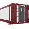 Медицинский вспомогательный блок-контейнер на шасси
