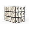 Модульный сборно-разборный блок-контейнер