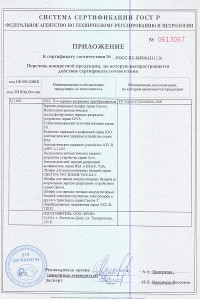 Сертификат компании Kron Investment Group